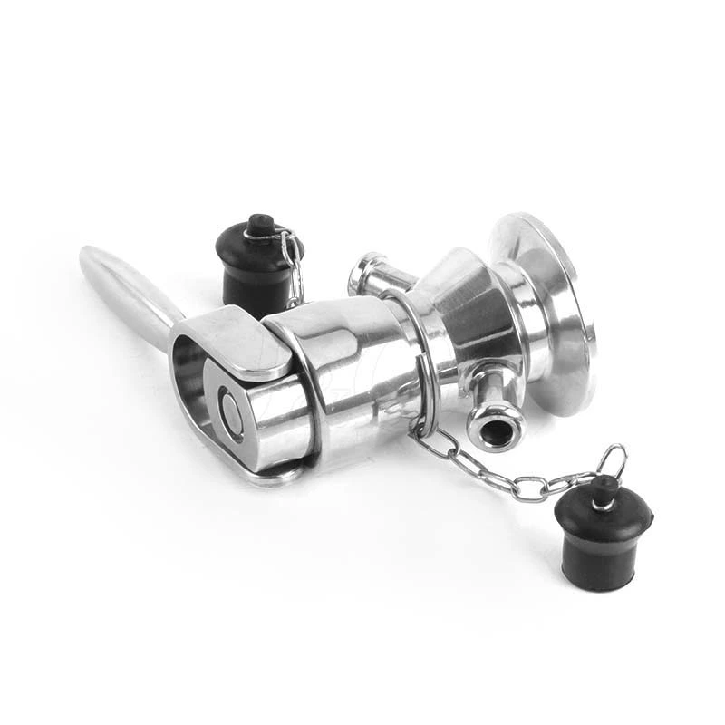 Hygienic Stainless Steel Tri Clamp Manual Sampling Valve With SS Handle