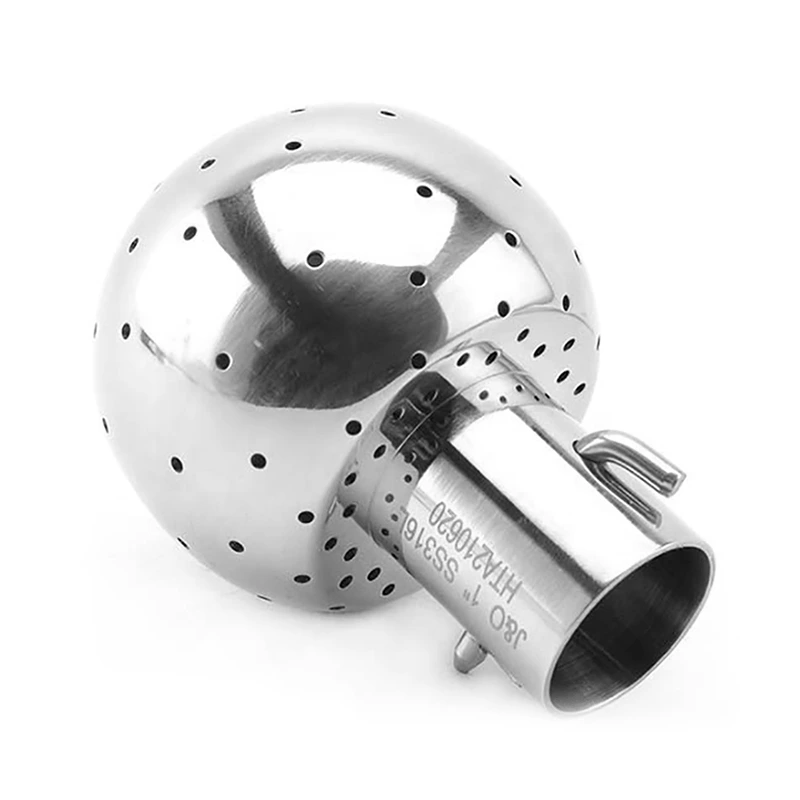 Hygienic Stainless Steel Fixed Bolted Cleaning Ball