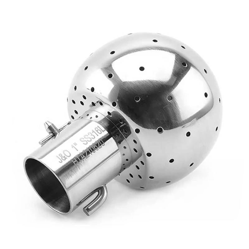 Hygienic Stainless Steel Fixed Bolted Cleaning Ball