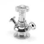 Aseptic Sterile Stainless Steel Manual Sampling Valve With Indicator