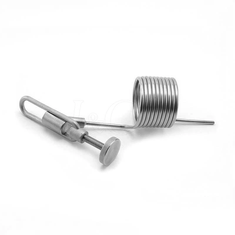 Stainless Steel Pig Tail Proof Coil For Zwickel Style Sampling Valve