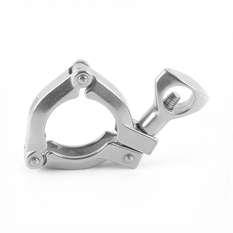 Sanitary Stainless Steel 13 ISO-3P Three Pieces Heavy Duty Clamp