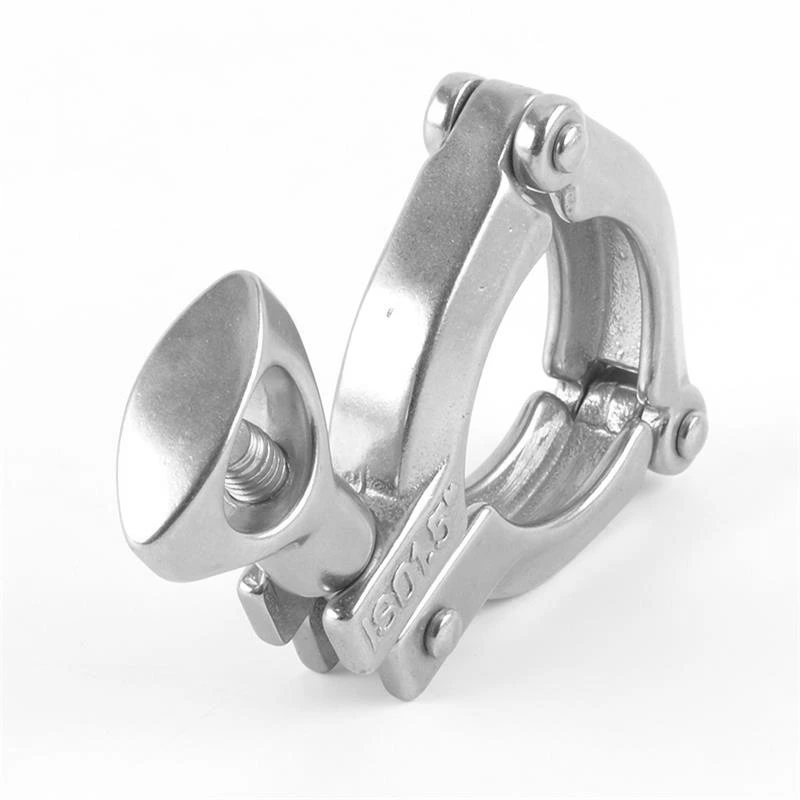 Sanitary Stainless Steel 13 ISO-3P Three Pieces Heavy Duty Clamp