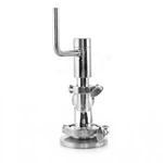 Hygienic Stainless Steel W Type Manual Tank Bottom Valve