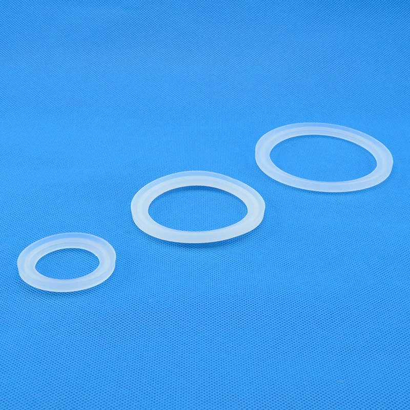 Sanitary Clamp Ferrule Silicone Flange Type Gasket