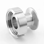 Hygienic Stainless Steel Clamp-Female Connectoin Adapter