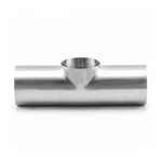 Sanitary Stainless Steel Short Reducing Tee