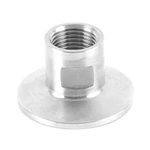 Sanitary Stainless Steel Female-Clamped Pipe Adapter