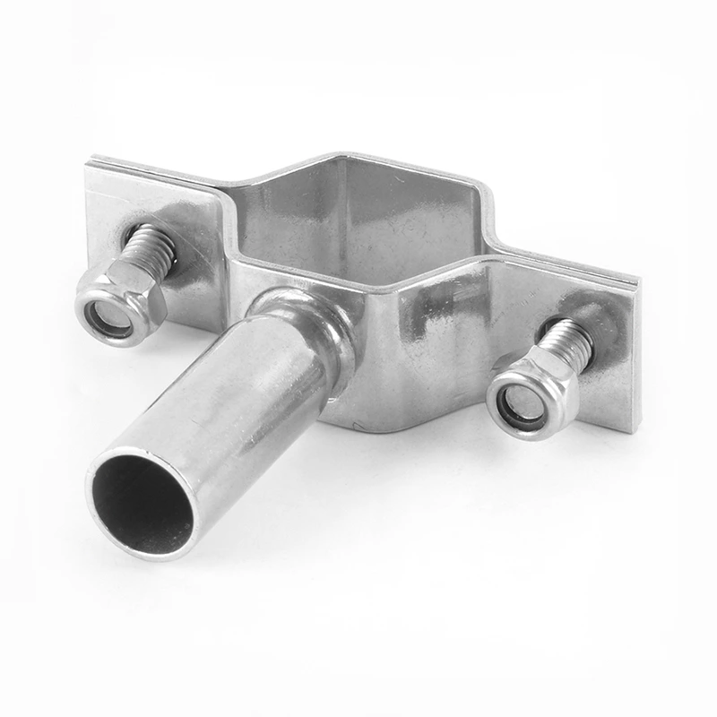 Sanitary Stainless Steel Hexagon Weld Pipe Holder With Handle