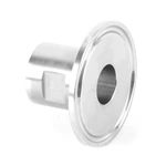 Sanitary Stainless Steel Female-Clamped Pipe Adapter