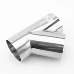 Stainless Steel Sanitary Y Type Lateral Tee