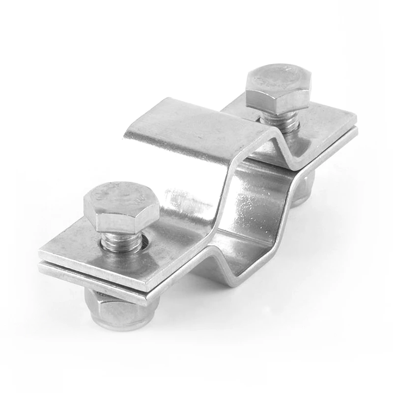 Stainless Steel 304 316L Sanitary Hexagon Pipe Holder Without Base