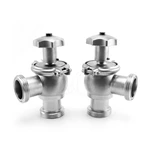 Sanitary Stainless Steel Manual L Type Thread Shut Off Valve