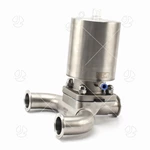 Sanitary Stainless Steel Pneumatic U Type Clamp Diaphragm Valve