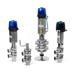 Sanitary Stainless Steel Pneumatic Divert Valve