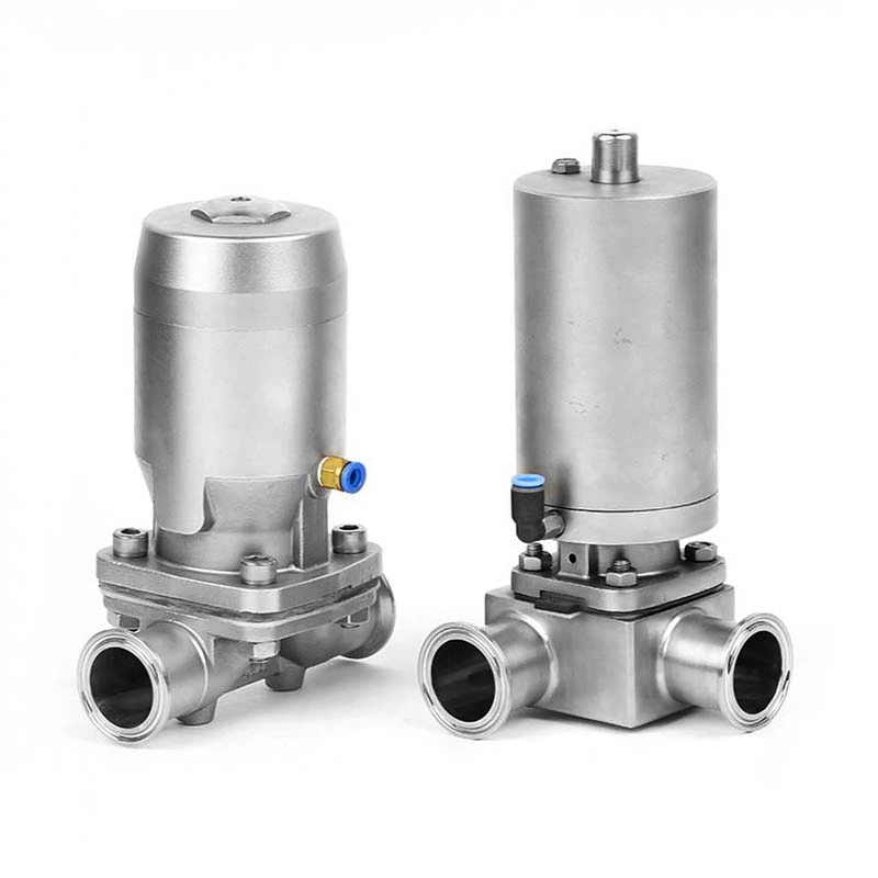 Hygienic Pneumatic Stainless Steel Diaphragm Valve