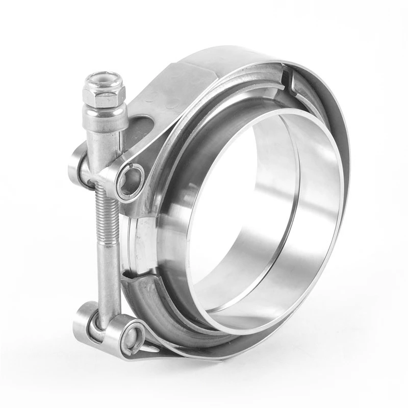 Stainless Steel Complete Standard V-Band Clamp with Flange