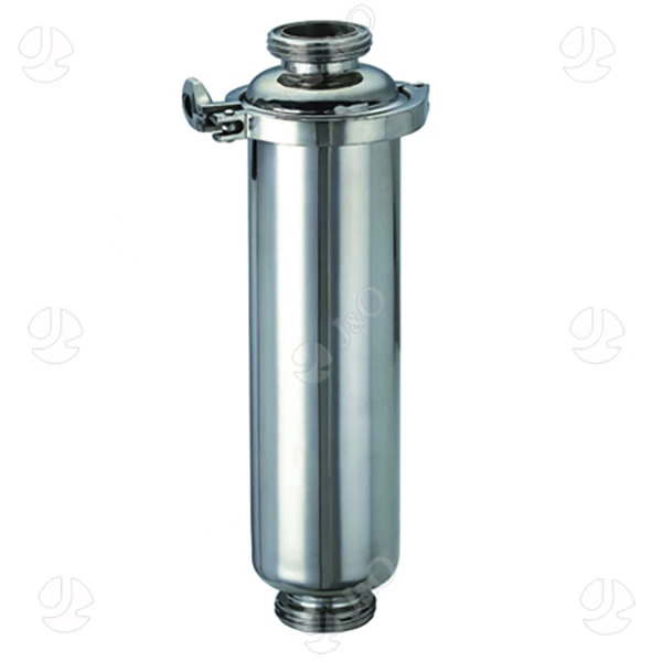 Sanitary Stainless Steel Thread Male Straight Strainer